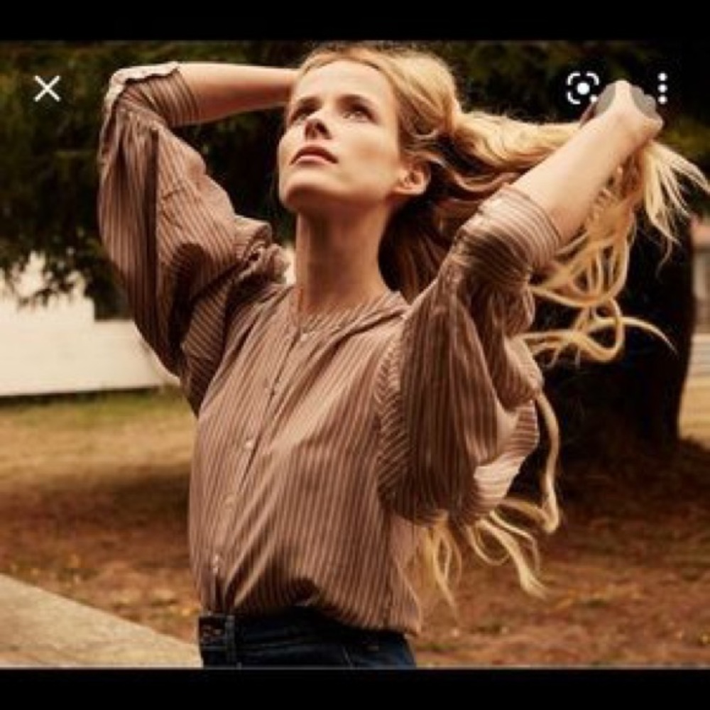 ISO XS Dôen Scarlet Top in Cream/Red Silk